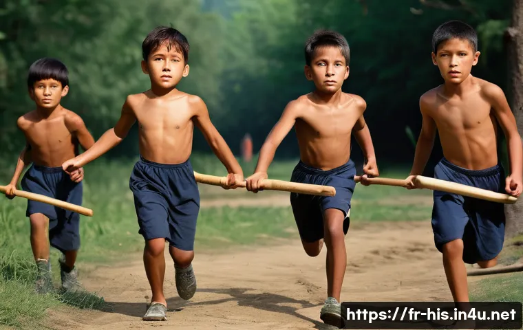 스파르타 군사 체제 분석 - **Prompt: Young Spartan boys undergoing rigorous physical training within the Agoge system. They are...